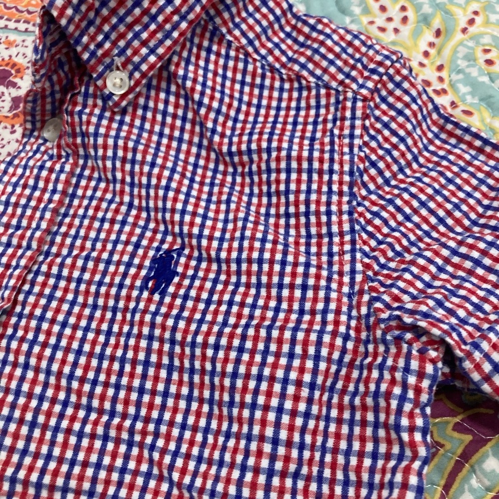 Ralph Lauren KIDS plaid shirt